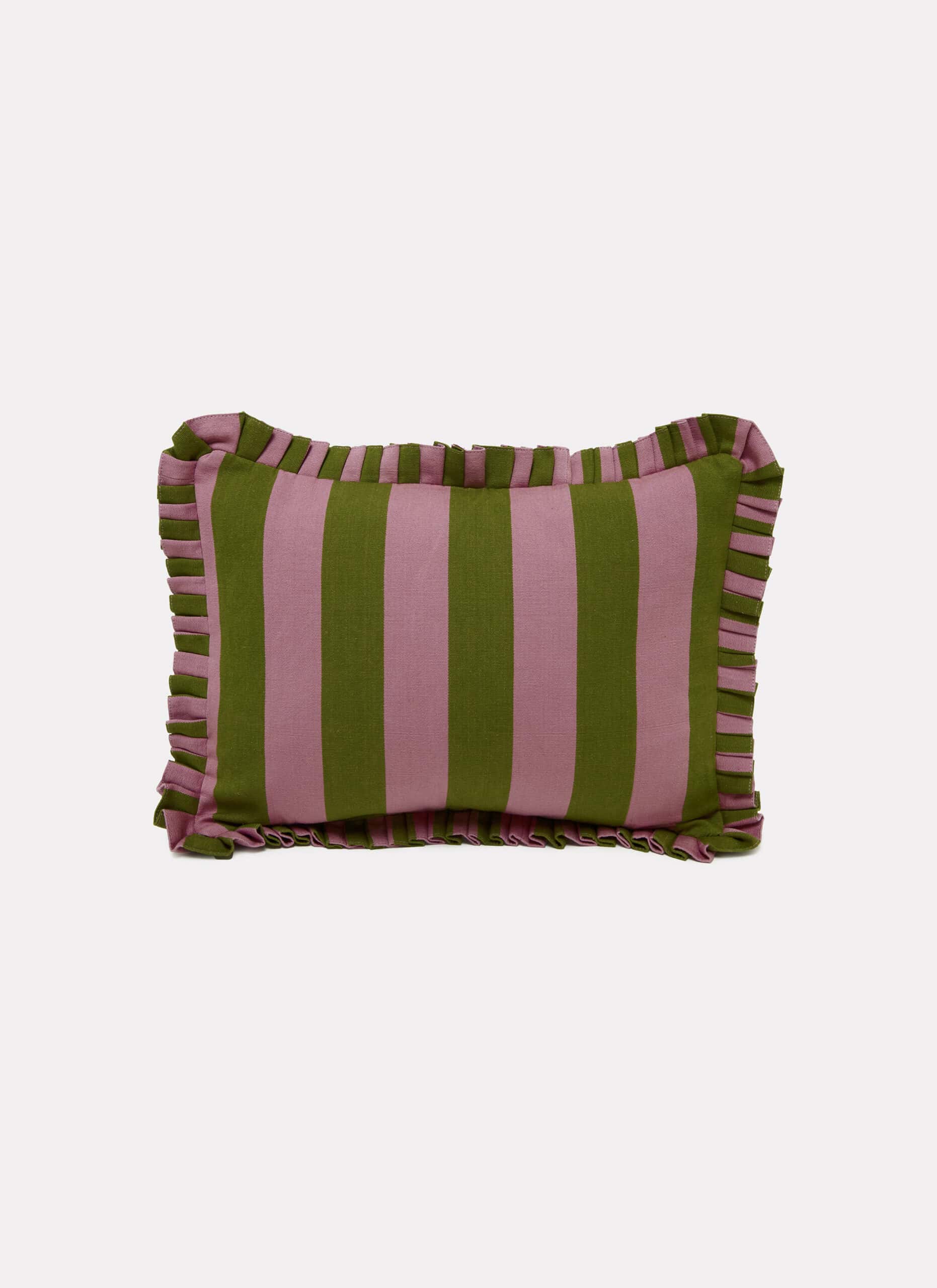 Pillow 2024 cover, Hiroki Dusty Mauve - ON BOTH SIDES, stripe, Spark Modern pillow