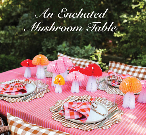 An Enchanted Mushroom Table