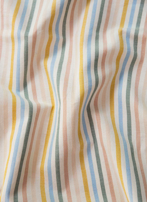 MULTI STRIPE - Spring Pastel Tablecloth