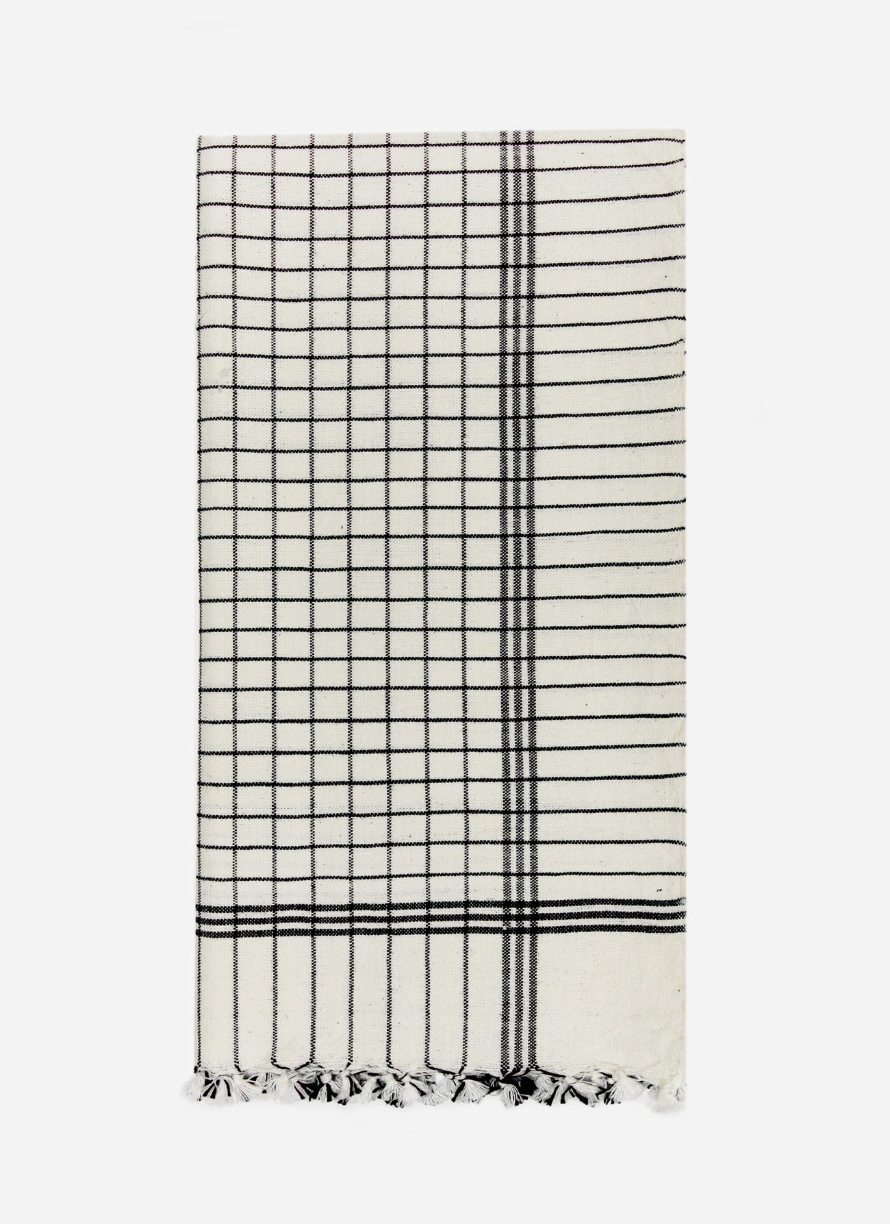 FRENCH LATTICE -  Black Tea Towel