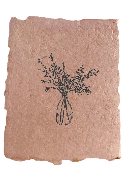 CARD Vase with Branches