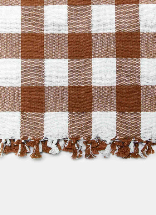 GINGHAM  Nutmeg Tea Towel