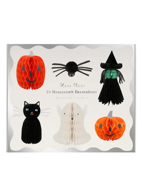 Honeycomb Halloween Characters