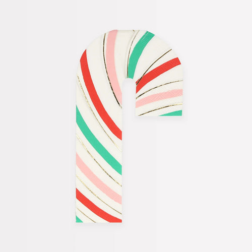 Meri Meri Stripy Candy Cane Napkins