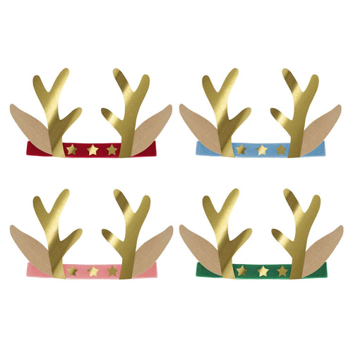 Meri Meri Velvet Antler Headbands