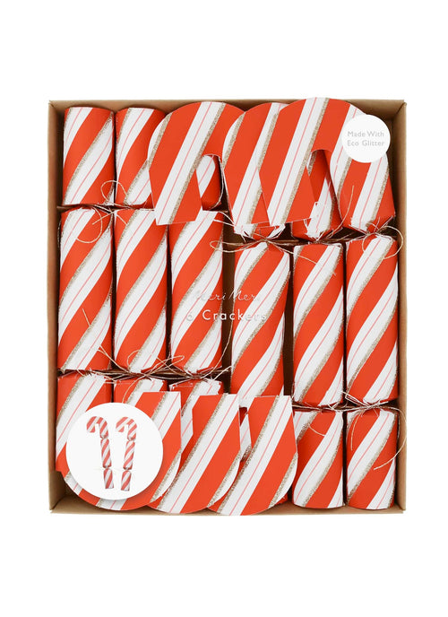 Candy Cane Shape Crackers