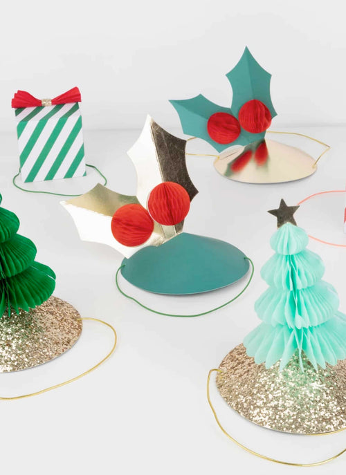 Mixed Christmas Party Hats