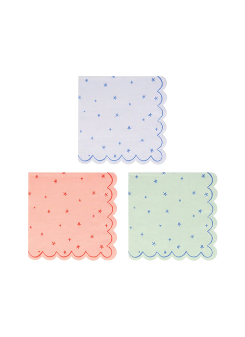 Star Pattern Napkins