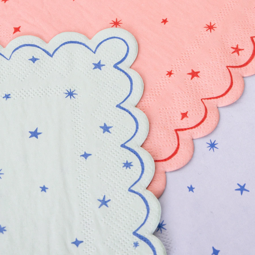 Star Pattern Napkins