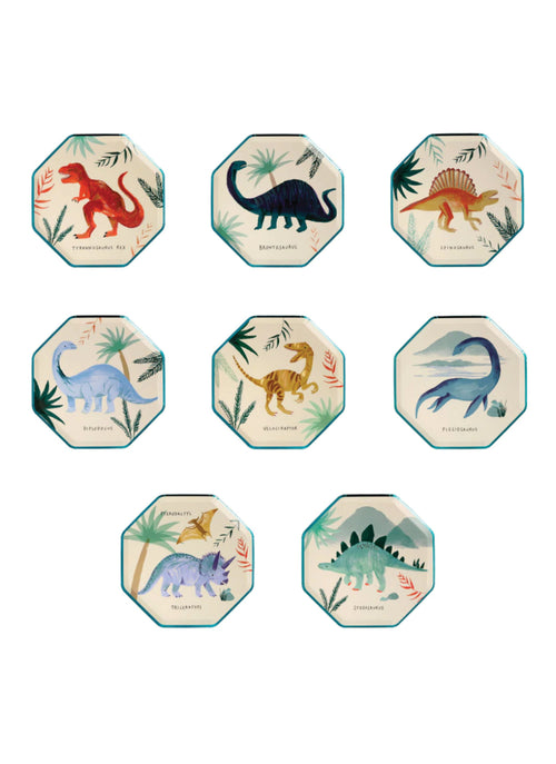 Dinosaur Side Plates