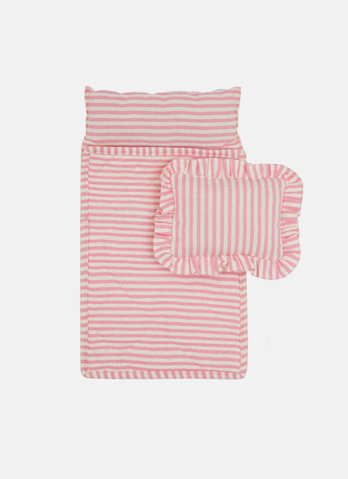 HTH DOLL BED Mini Stripe Peony