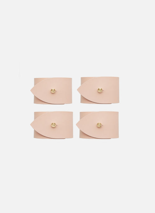 HTH x Clare V. Ballet Pink Napkin Rings (set of 4)