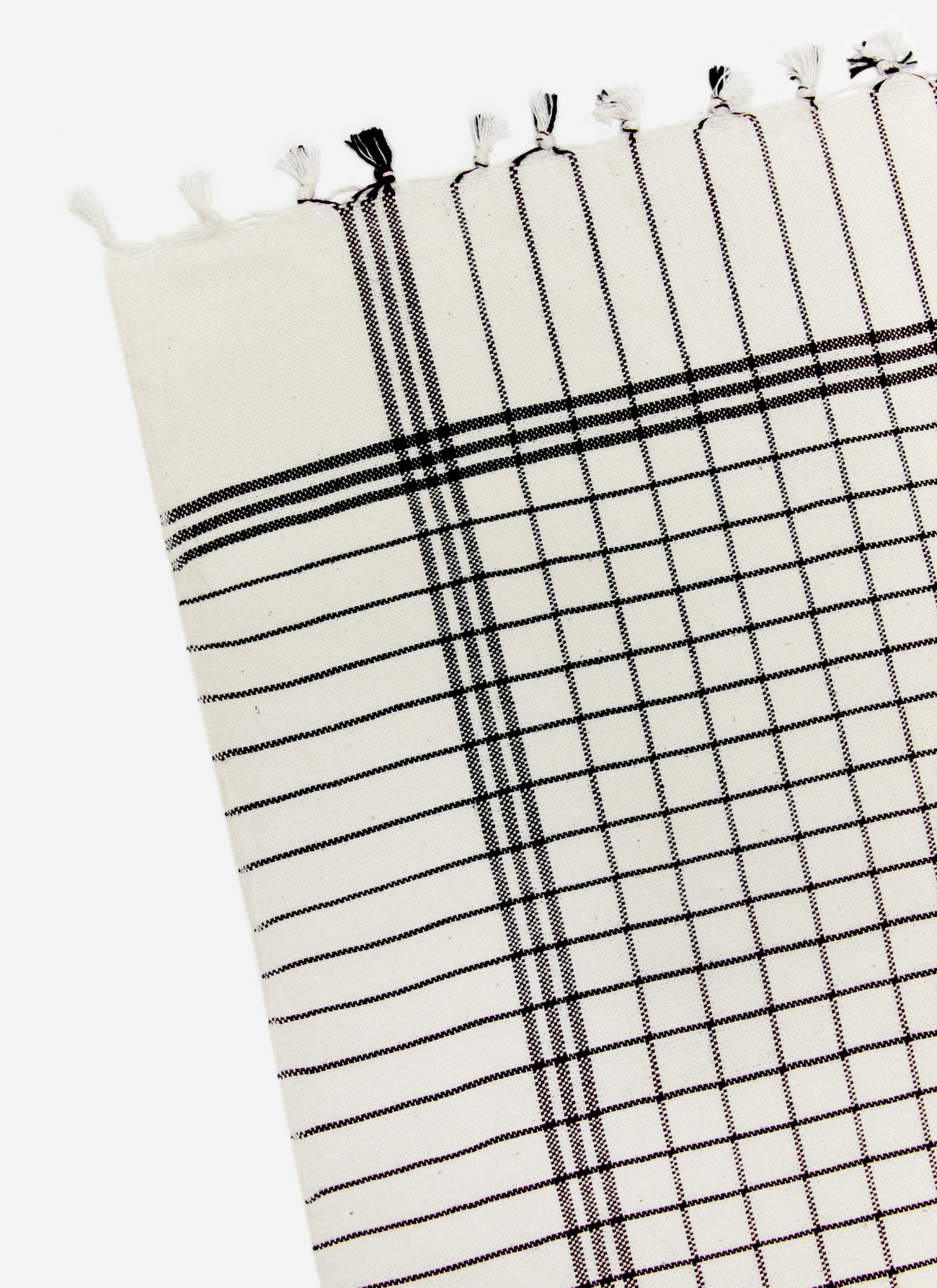 FRENCH LATTICE -  Black Tea Towel