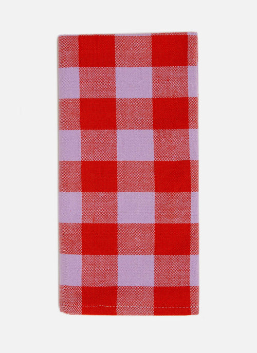 GINGHAM - Poppy Napkins