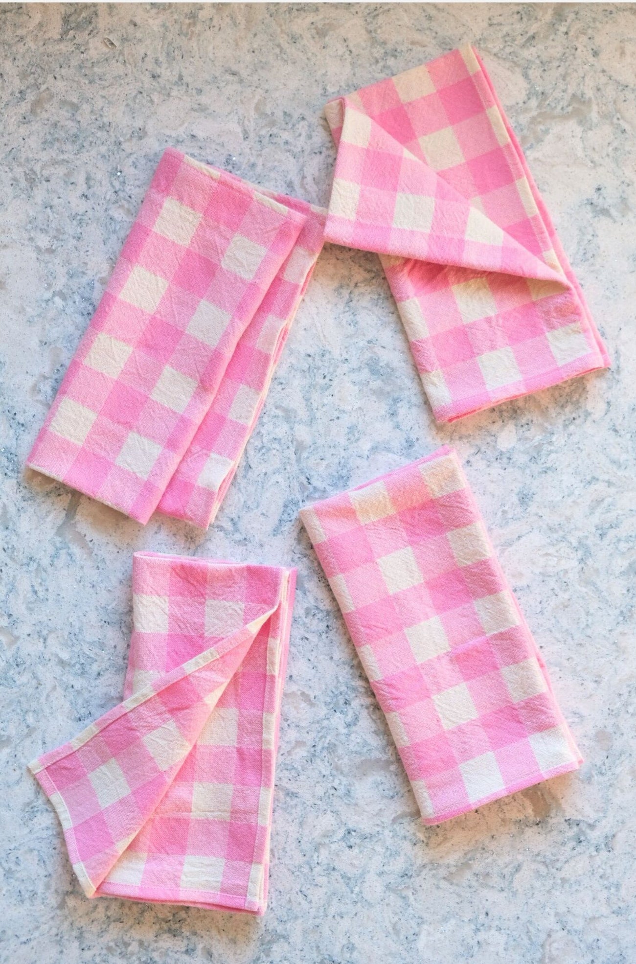 GINGHAM - Peony Napkins