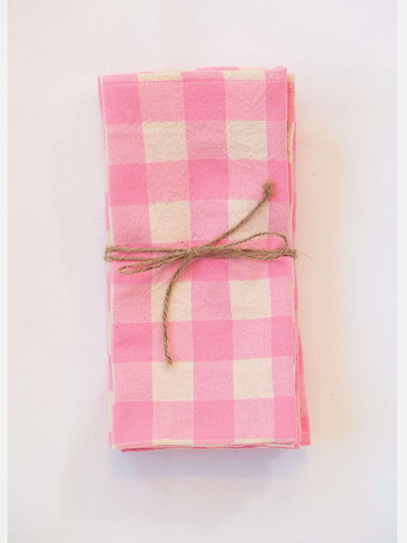 GINGHAM - Peony Napkins