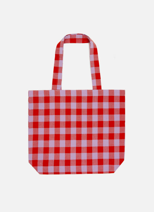 GINGHAM -  Poppy Tote Bag