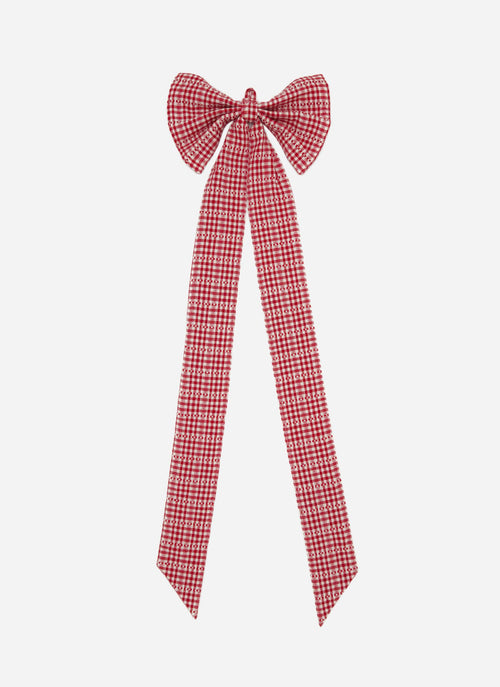 SOHO -  Red Fabric Bow