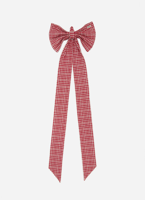 SOHO -  Red Fabric Bow