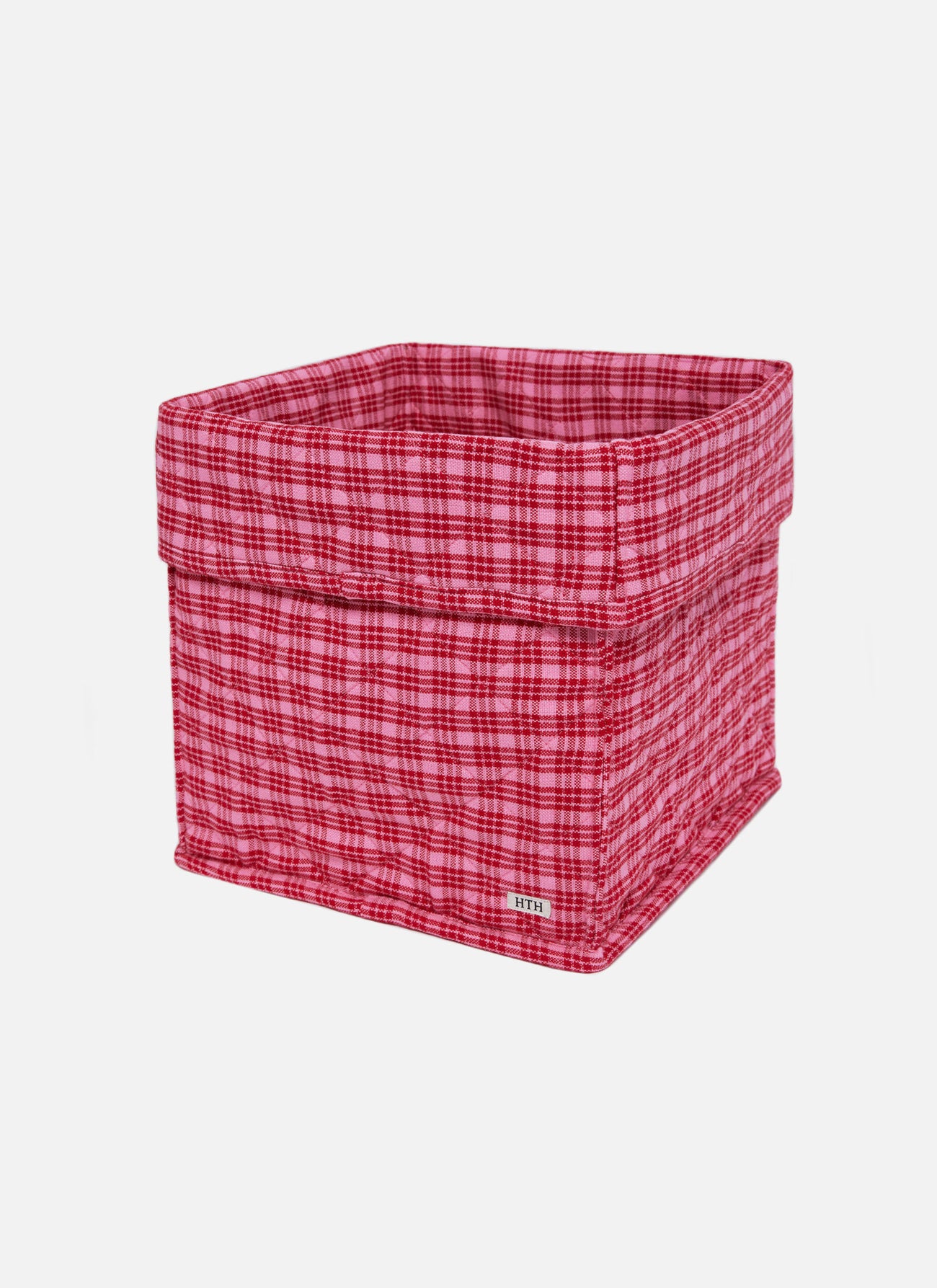 KATHERINE PLAID - Valentine Quilted Storage Box