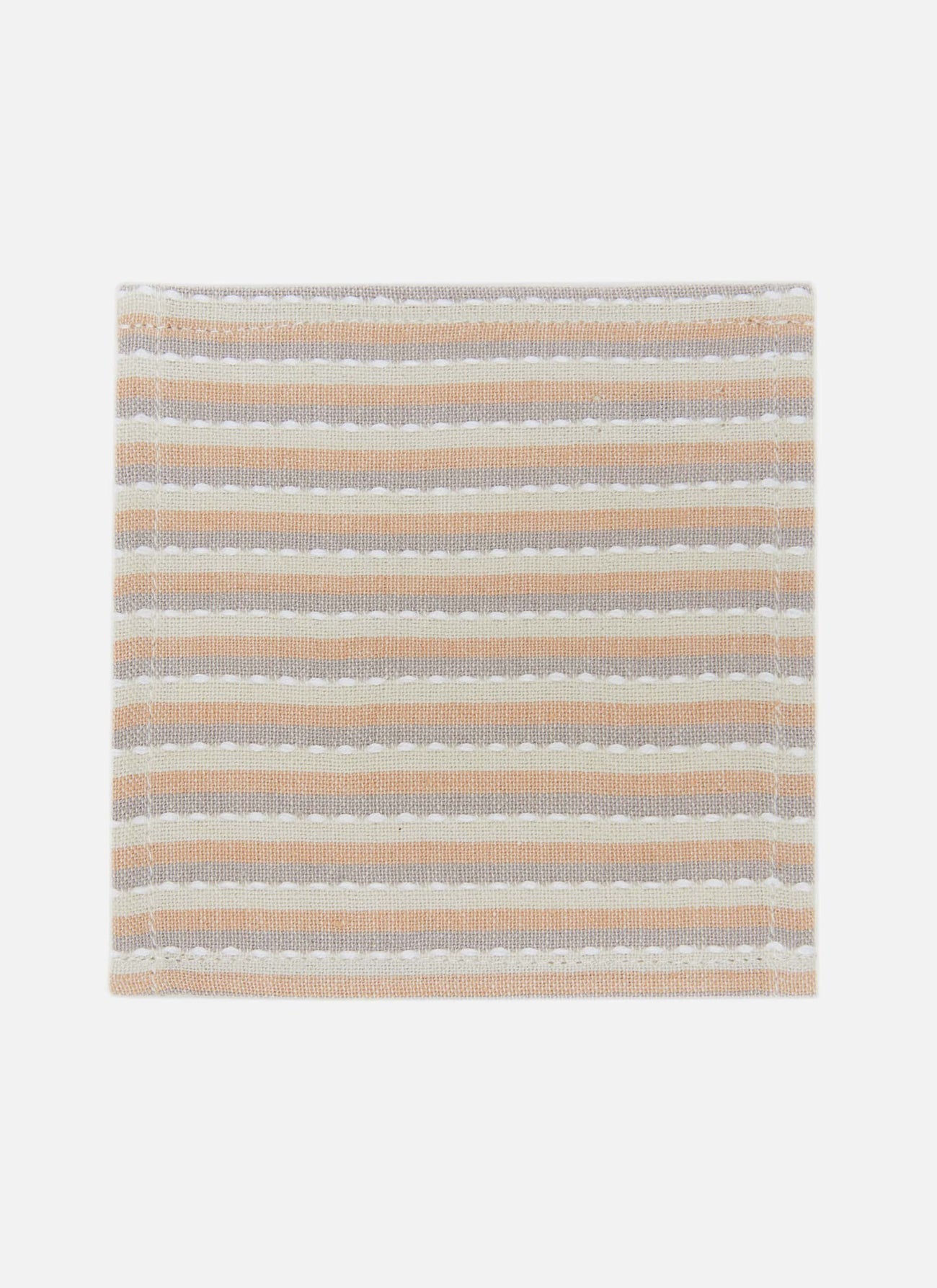 MERCI STRIPE -  Blush Cocktail Napkins