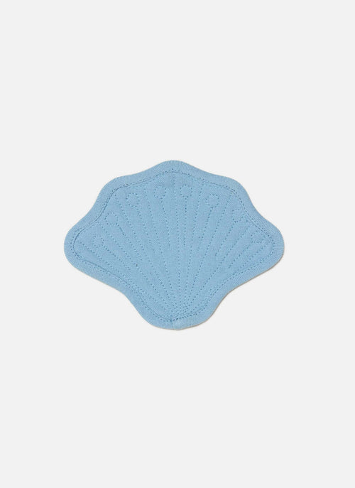 BLUE - Quilted Shell Coaster Set