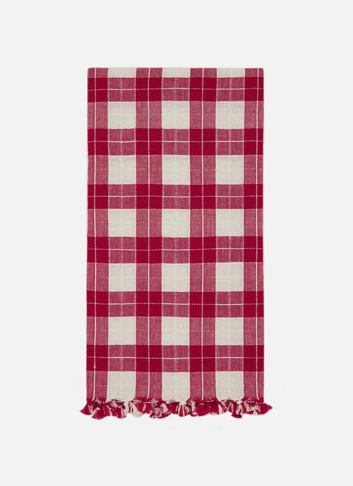 ANNABELLE PLAID -  Red Tea Towel