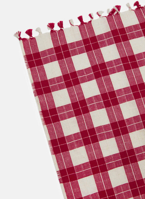 ANNABELLE PLAID -  Red Tea Towel