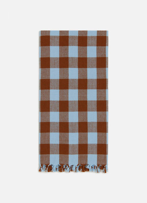 CANDY GINGHAM - Blue Tea Towel