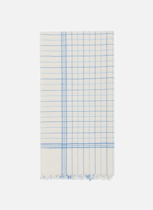 FRENCH LATTICE -  Blue Tea Towel