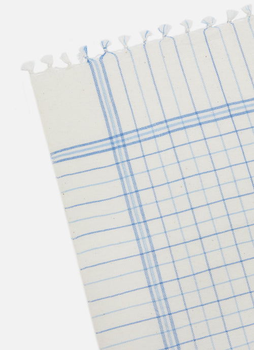 FRENCH LATTICE -  Blue Tea Towel