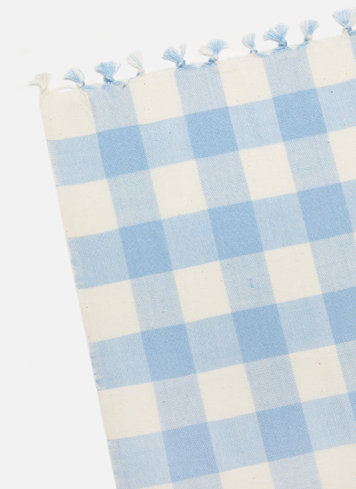 GINGHAM -  Baby Blue Tea Towel