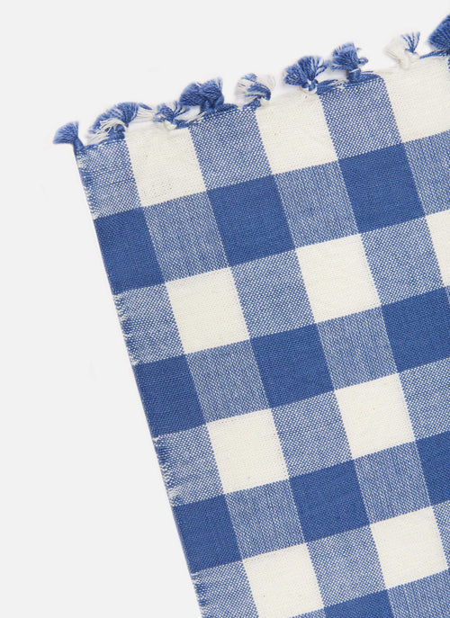 GINGHAM Denim Tea Towel