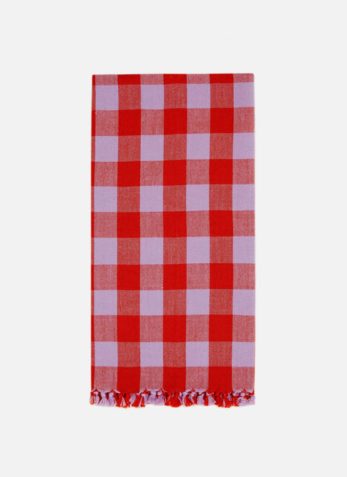 GINGHAM -  Poppy Tea Towel