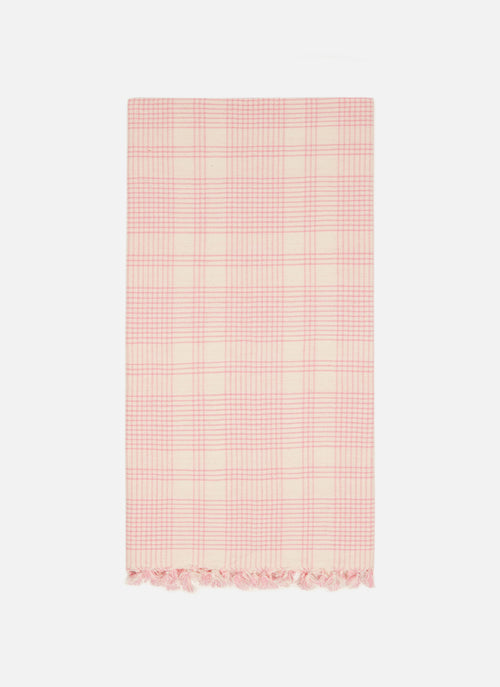 MARIANNE PLAID -  Peony Tea Towel