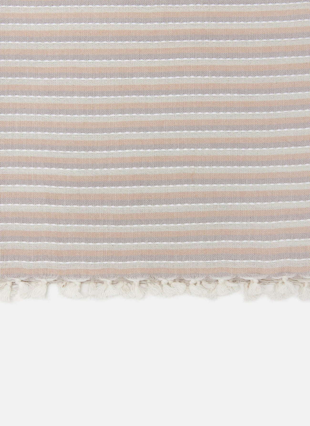 MERCI STRIPE -  Blush Tea Towel