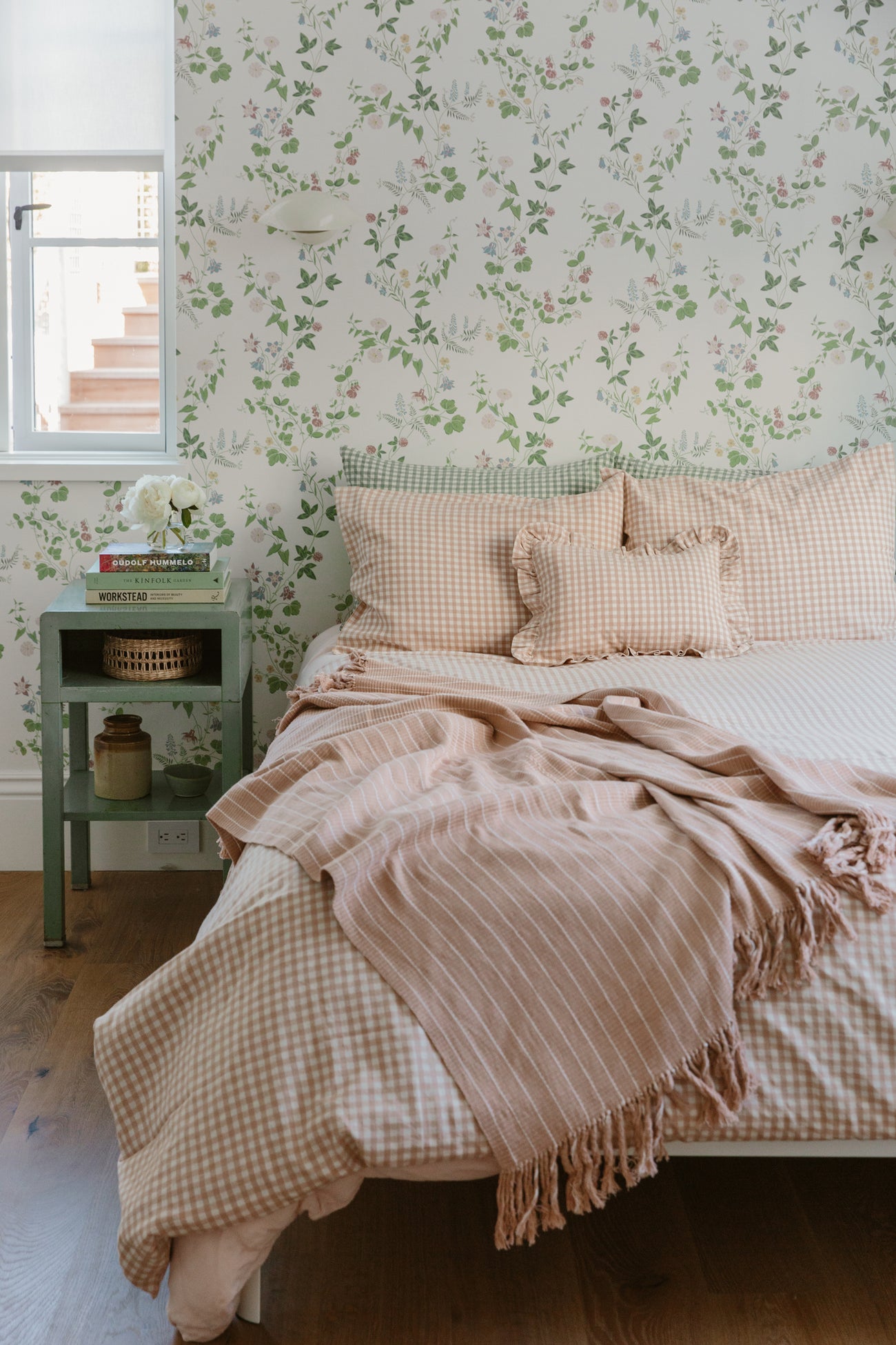 MINI GINGHAM - Blush Duvet Cover