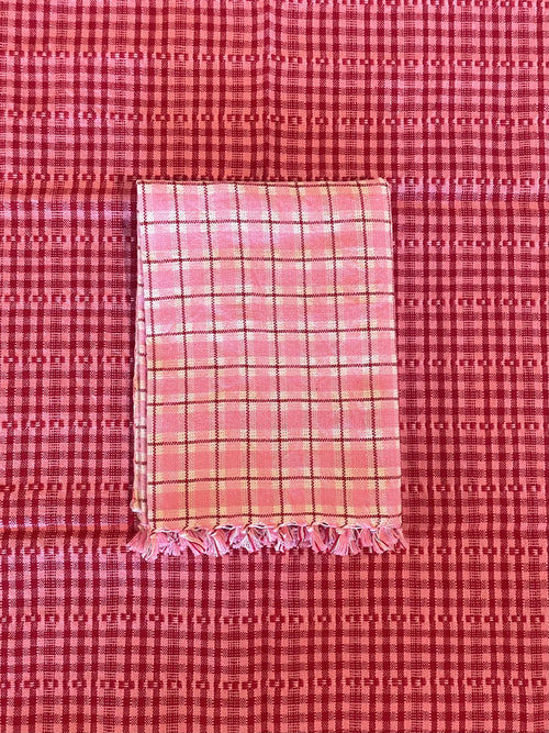 ROSIE PLAID - Pink Tea Towel