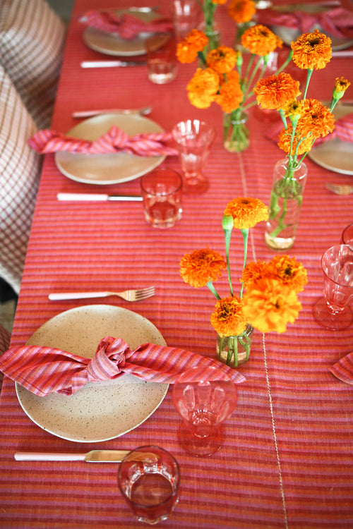 PALOMA STRIPE - Multi Tablecloth