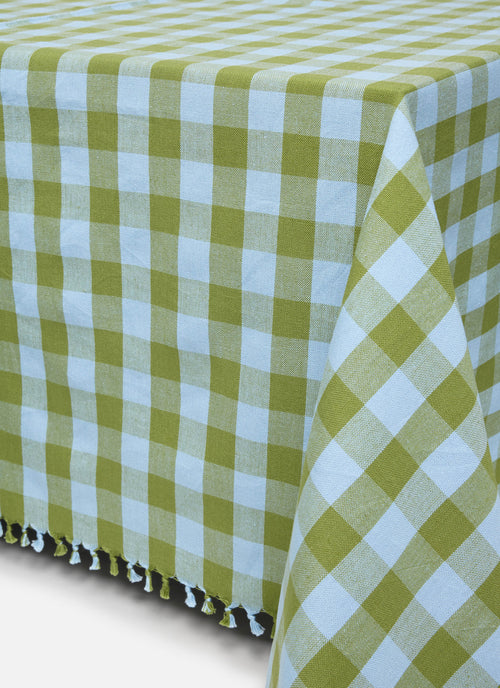 GINGHAM - Moss Tablecloth