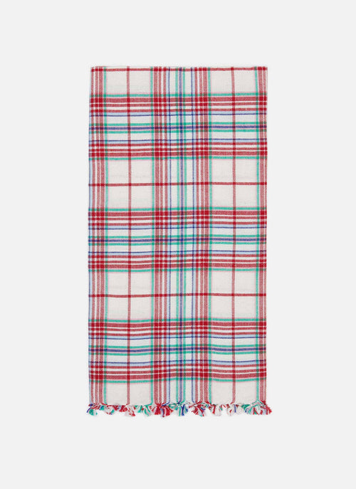 CLARA -  PLAID Multicolor Tea Towel