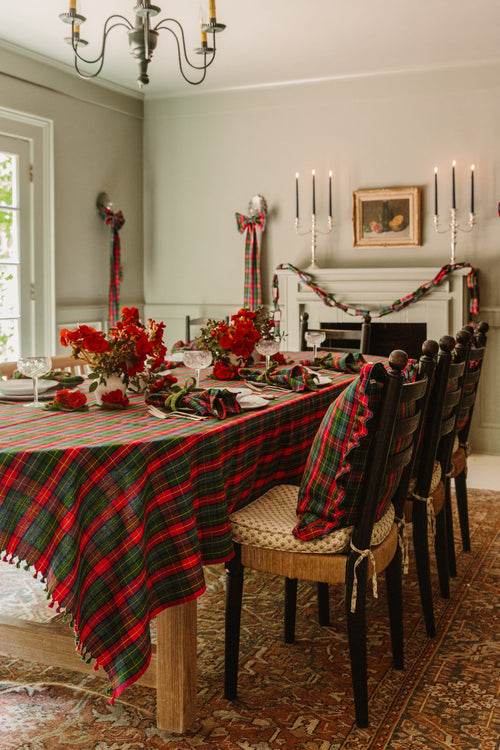 HOLLY PLAID - Multi Tablecloth