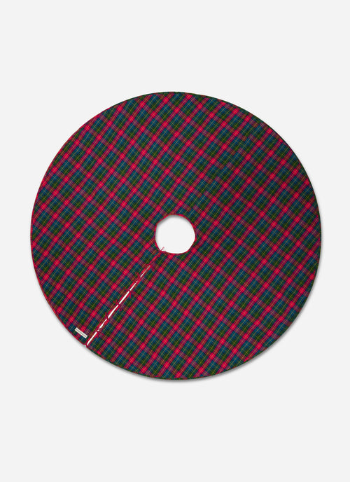 HOLLY PLAID - Quilted Tree Skirt