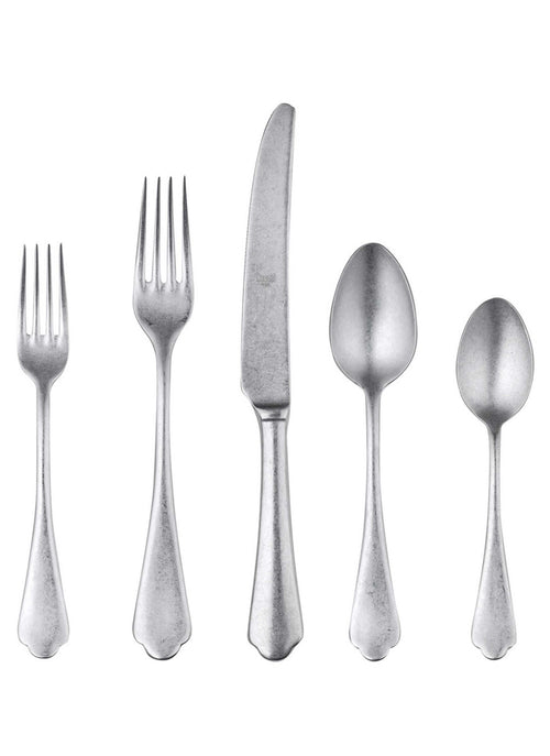 PEWTER Mepra 5 Piece Flatware Set