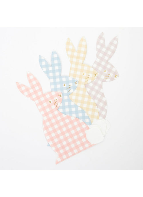 Gingham Bunny Napkins