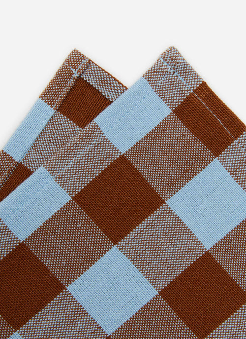 CANDY GINGHAM - Blue Napkins