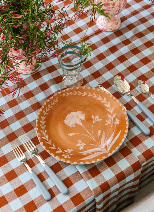 CANDY GINGHAM - Blue Napkins