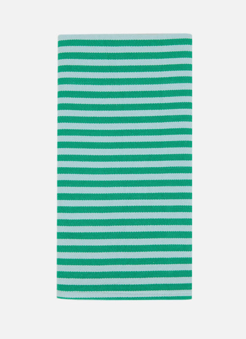 HTH x Domino MINI STRIPE -  Emerald & Sky Napkins