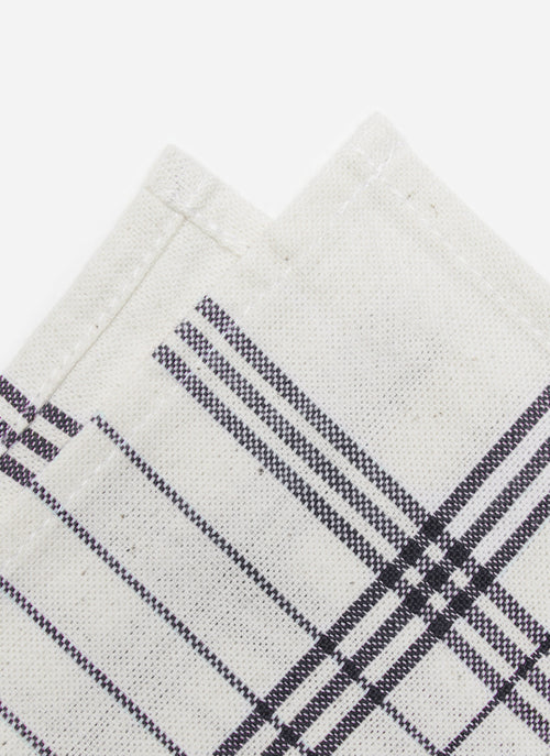 FRENCH LATTICE -  Black Napkins