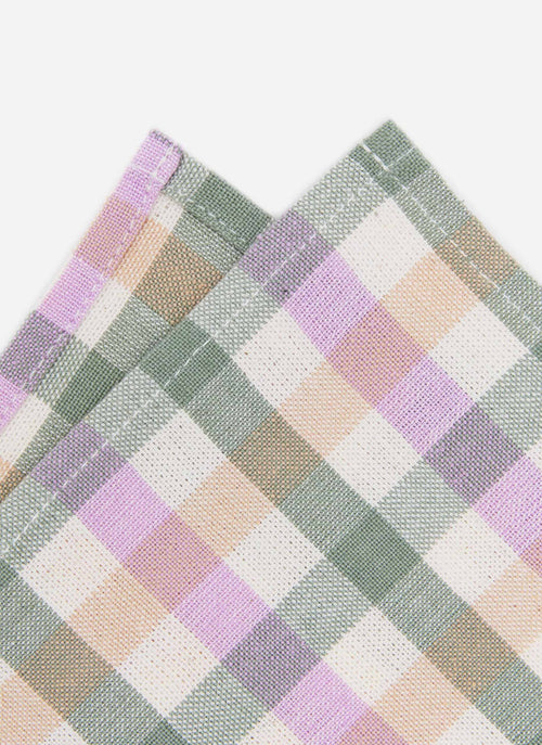 GINGHAM -  Blossom Napkins